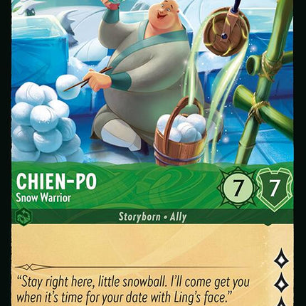 Chien-Po - Snow Warrior (74/204) [Winterspell]