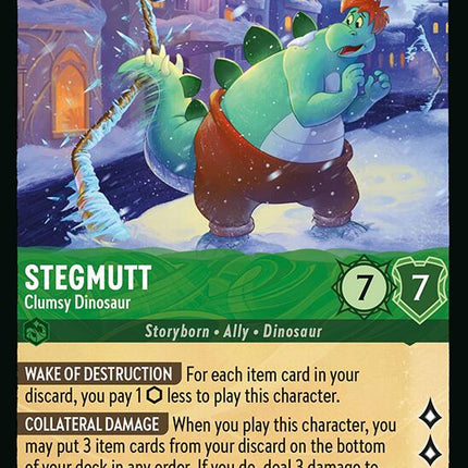 Stegmutt - Clumsy Dinosaur (79/204) [Winterspell]