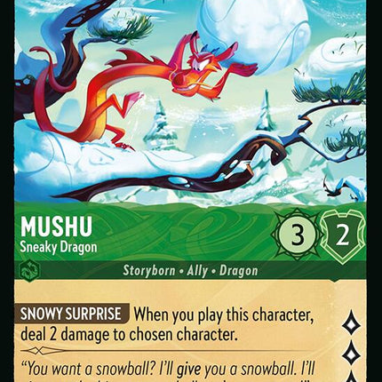Mushu - Sneaky Dragon (82/204) [Winterspell]