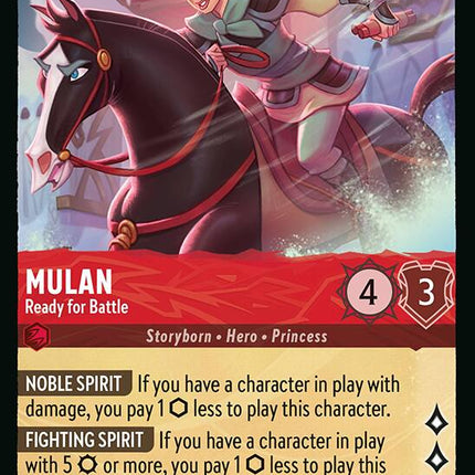 Mulan - Ready for Battle (108/204) [Winterspell]
