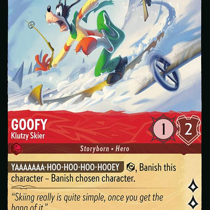 Goofy - Klutzy Skier (121/204) [Winterspell]