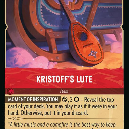 Kristoff's Lute (133/204) [Winterspell]
