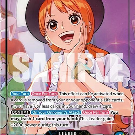 Nami (Whole Cake Island Arc) [One Piece Promotion Cards]
