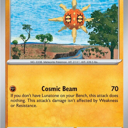 Solrock (106/217) [Mega Evolution: Ascended Heroes]