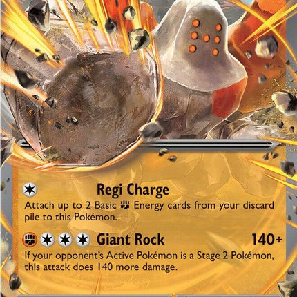 Regirock ex (107/217) [Mega Evolution: Ascended Heroes]