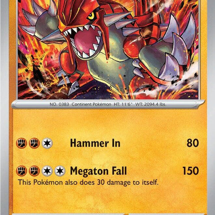 Groudon (108/217) [Mega Evolution: Ascended Heroes]