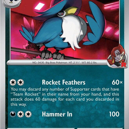 Team Rocket's Honchkrow (127/217) [Mega Evolution: Ascended Heroes]