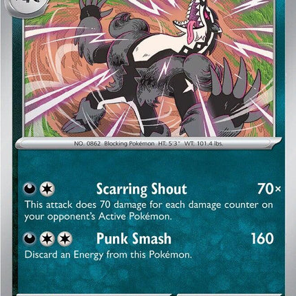 Galarian Obstagoon (132/217) [Mega Evolution: Ascended Heroes]