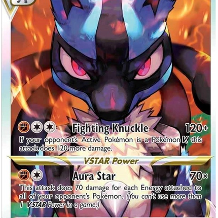 Lucario VSTAR (SWSH291) [Sword & Shield: Black Star Promos]
