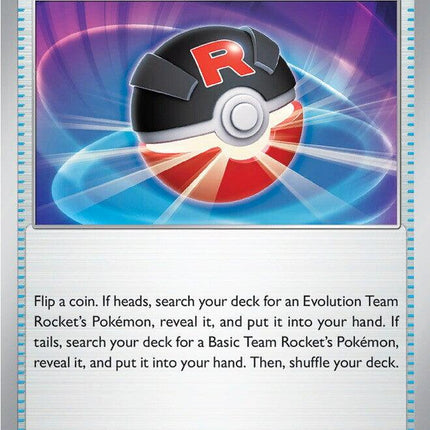 Team Rocket's Great Ball (205/217) [Mega Evolution: Ascended Heroes]