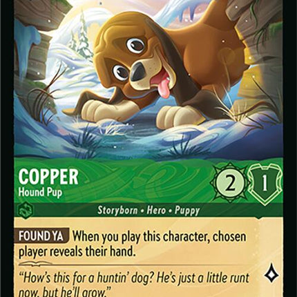 Copper - Hound Pup (85/204) [Winterspell]