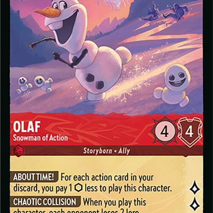 Olaf - Snowman of Action (122/204) [Winterspell]