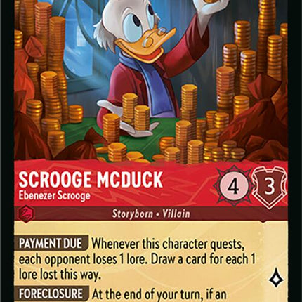 Scrooge McDuck - Ebenezer Scrooge (124/204) [Winterspell]