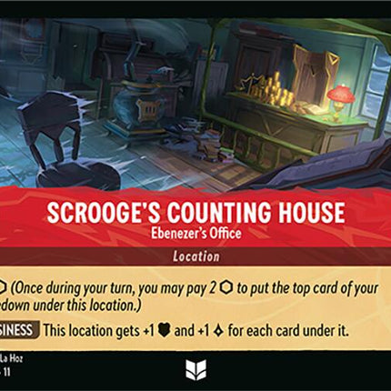 Scrooge's Counting House - Ebenezer's Office (134/204) [Winterspell]