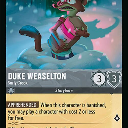 Duke Weaselton - Surly Crook (182/204) [Winterspell]