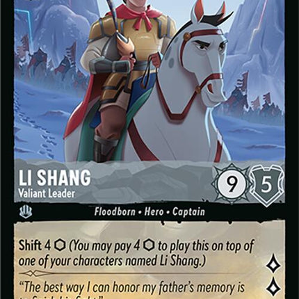 Li Shang - Valiant Leader (183/204) [Winterspell]