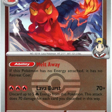 Ethan's Magcargo (024/217) (Poke Ball) [Mega Evolution: Ascended Heroes]