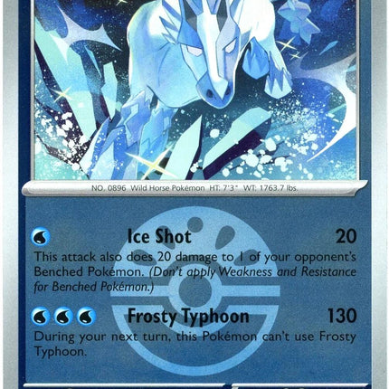 Glastrier (054/217) (Friend Ball) [Mega Evolution: Ascended Heroes]