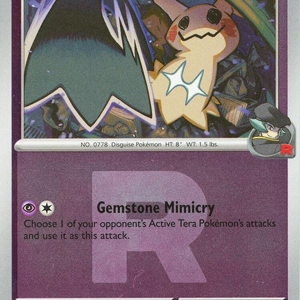 Team Rocket's Mimikyu (097/217) (Team Rocket) [Mega Evolution: Ascended Heroes]