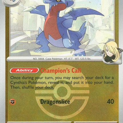 Cynthia's Gabite (110/217) (Poke Ball) [Mega Evolution: Ascended Heroes]