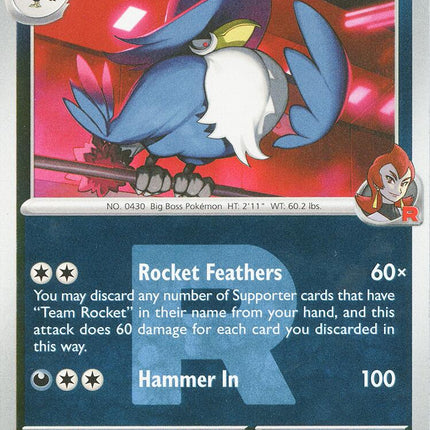 Team Rocket's Honchkrow (127/217) (Team Rocket) [Mega Evolution: Ascended Heroes]