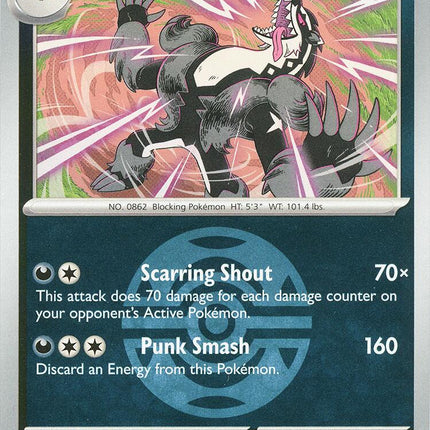 Galarian Obstagoon (132/217) (Dusk Ball) [Mega Evolution: Ascended Heroes]