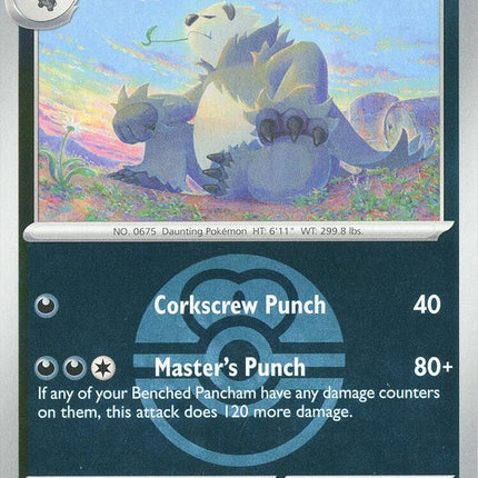 Pangoro (140/217) (Love Ball) [Mega Evolution: Ascended Heroes]