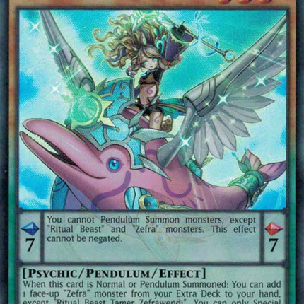 Ritual Beast Tamer Zefrawendi [PEVO-EN049] Super Rare