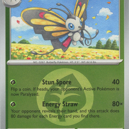 Beautifly (013/217) (Energy Symbol Pattern) [Mega Evolution: Ascended Heroes]
