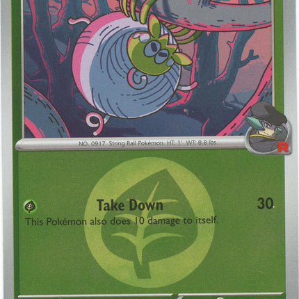 Team Rocket's Tarountula (018/217) (Energy Symbol Pattern) [Mega Evolution: Ascended Heroes]