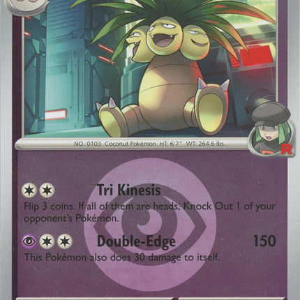 Team Rocket's Exeggutor (078/217) (Energy Symbol Pattern) [Mega Evolution: Ascended Heroes]