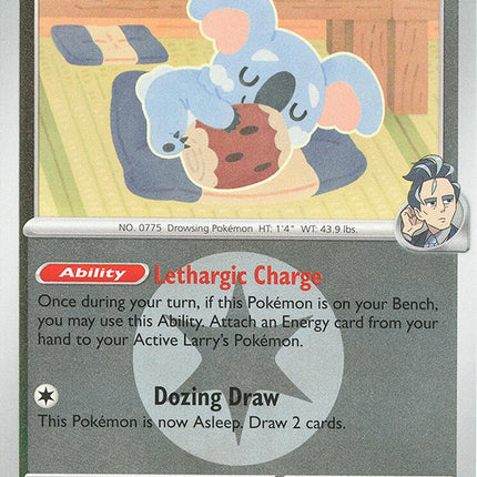 Larry's Komala (175/217) (Energy Symbol Pattern) [Mega Evolution: Ascended Heroes]