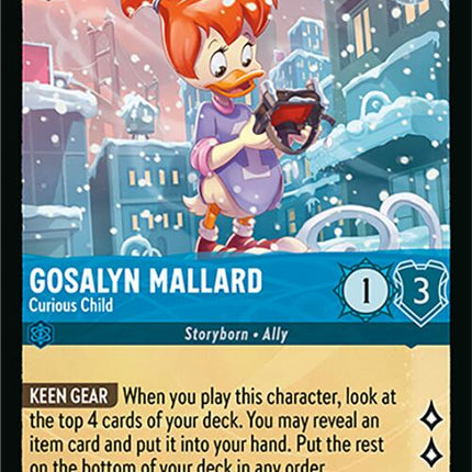 Gosalyn Mallard - Curious Child (149/204) [Winterspell]