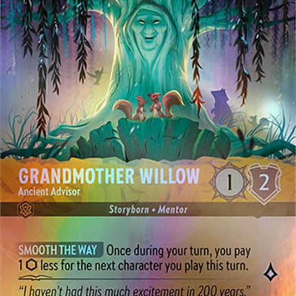 Grandmother Willow - Ancient Advisor (Epic) (206/204) [Winterspell]