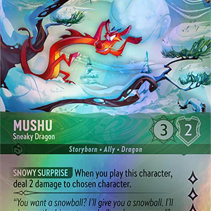 Mushu - Sneaky Dragon (Epic) (212/204) [Winterspell]