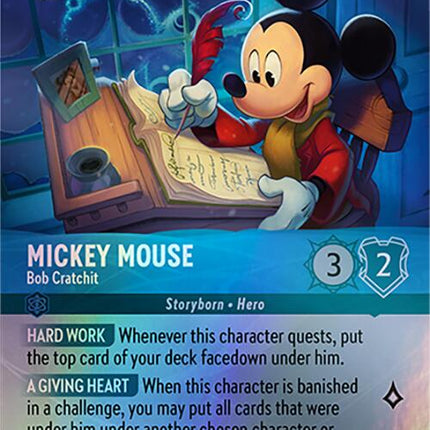 Mickey Mouse - Bob Cratchit (Epic) (219/204) [Winterspell]