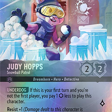 Judy Hopps - Snowball Patrol (Epic) (221/204) [Winterspell]