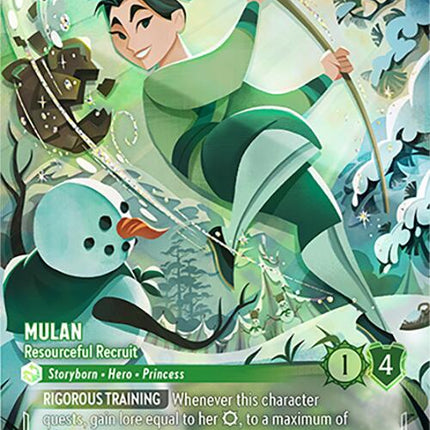 Mulan - Resourceful Recruit (Enchanted) (229/204) [Winterspell]