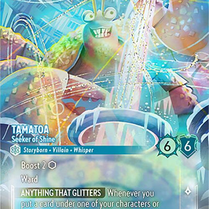 Tamatoa - Seeker of Shine (Enchanted) (237/204) [Winterspell]