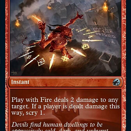 Play with Fire (Promo Pack) [Innistrad: Midnight Hunt Promos]