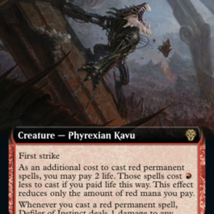 Defiler of Instinct (Extended Art) [Dominaria United]