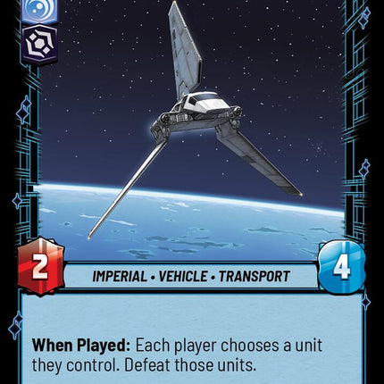 Governor's Shuttle (99/264) (99/264) [A Lawless Time]