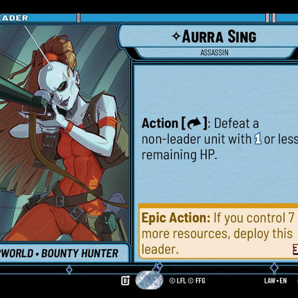 Aurra Sing - Assassin (4/264) (4/264) [A Lawless Time]