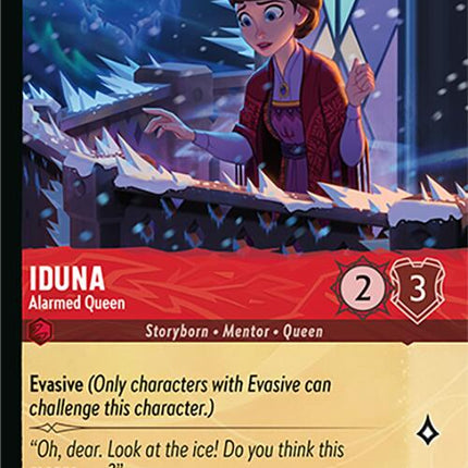 Iduna - Alarmed Queen (Foil) (113/204) [Winterspell]