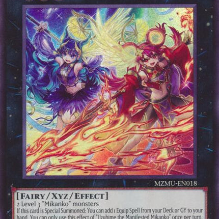 Uzuhime the Manifested Mikanko [MZMU-EN018] Ultra Rare