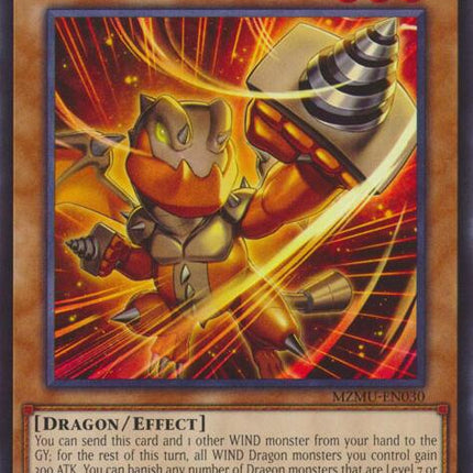 Drill Armed Dragon [MZMU-EN030] Rare