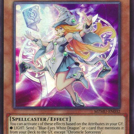 Chronicle Sorceress [MZMU-EN032] Super Rare