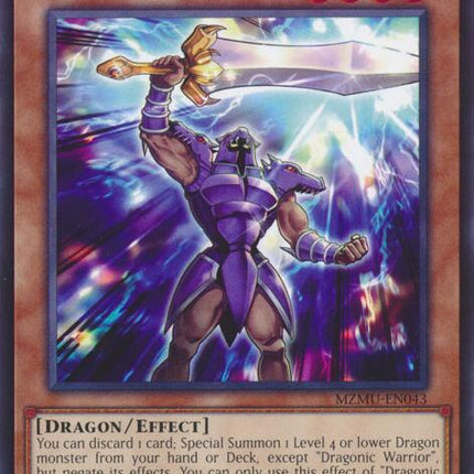 Dragonic Warrior [MZMU-EN043] Rare