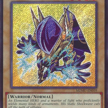 Elemental HERO Sparkman [MZMU-EN059] Secret Rare