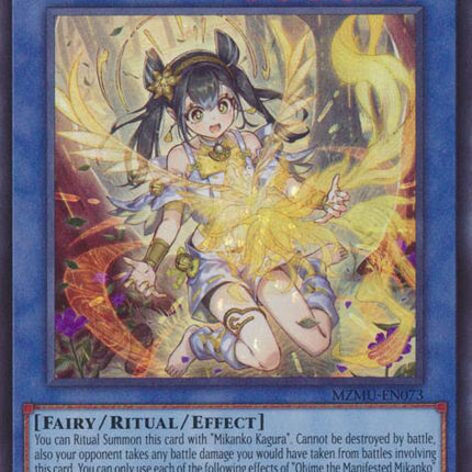 Ohime the Manifested Mikanko [MZMU-EN073] Ultra Rare